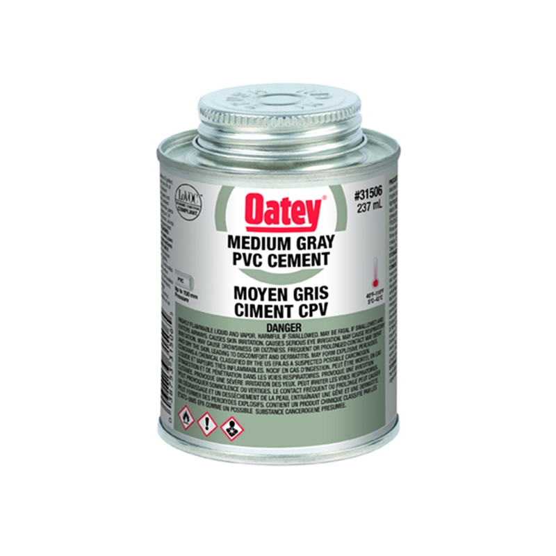 Oatey Medium Gray PVC Cement